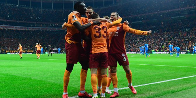 Galatasaray Avrupa'da yoluna devam ediyor