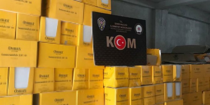 İzmir'de, Türkiye'de satışı olmayan 16 bin güneş kremi ele geçirildi