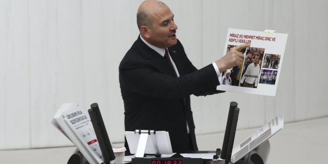 Bakan Soylu konuştu Meclis karıştı