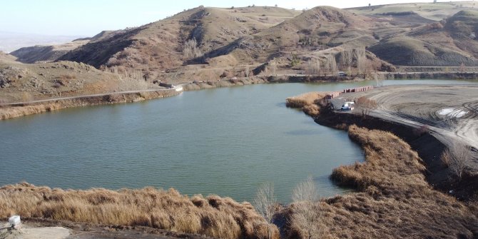 Keçiören Belediyesi Kösrelik köyü göletinin etrafına yeni mesire alanı yapıyor