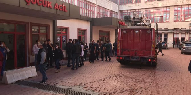 Zonguldak'ta hastanede oksijen tüpü patlaması sonucu biri hemşire 2 kişi yaralandı
