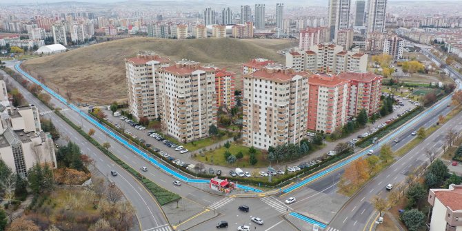 Eryaman’da 7,5 Kilometrelik Bisiklet Yolu Açıldı