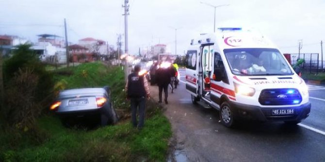 Turgutlu’da kaza: 3 yaralı