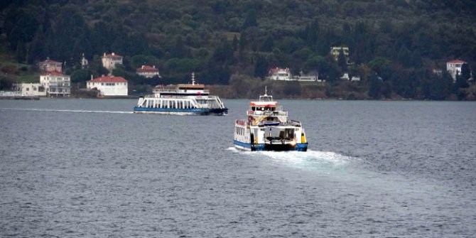 Gökçeada ve Bozcaada'ya bazı feribot seferleri iptal edildi