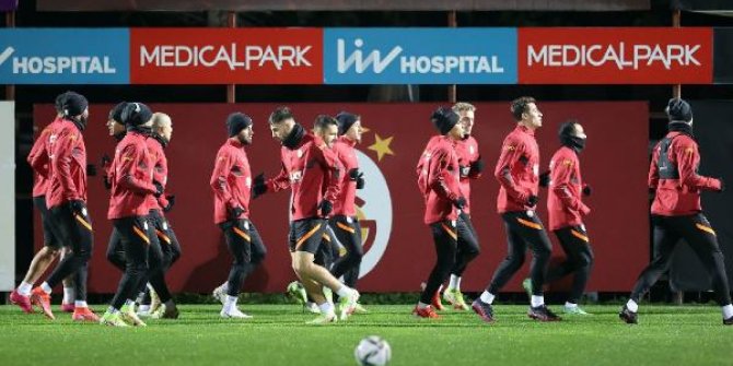 Galatasaray, Başakşehir maçının hazırlıklarına başladı