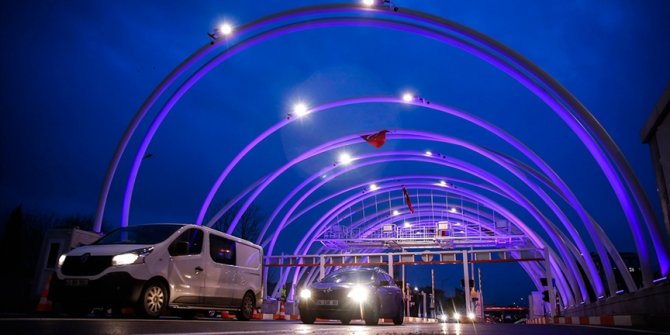 Avrasya Tüneli'ni 5 yılda 77 milyondan fazla araç kullandı