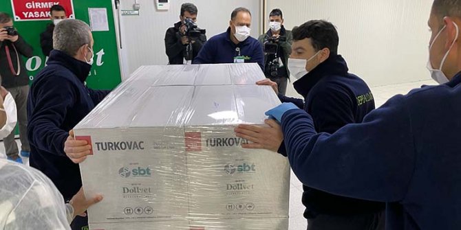TURKOVAC aşılarında ilk sevkiyat gerçekleşti