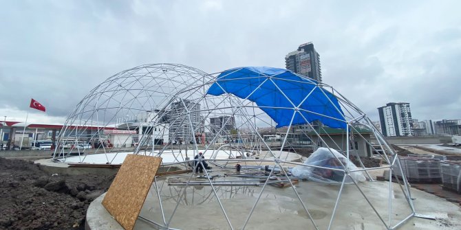 Olimpiyat standartlarında buz pateni pisti yapılıyor