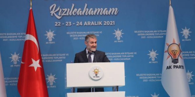 Bakan Nebati, AK Parti'li belediye başkanlarına ekonomi modelini anlattı