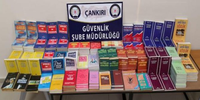 Çankırı’da 414 bandrolsüz kitap ele geçirildi