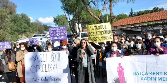 Nitelikli cinsel istismar şüphelisi serbest kaldı, kadınlar protesto etti