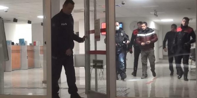 Şanlıurfa’da, banka alarmı polisi hareketlendirdi