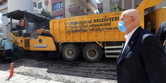 Yenimahalle Belediyesi'nde alt yapı hedefleri aşıldı