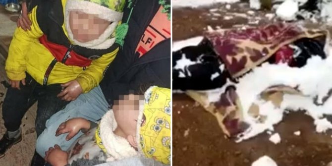 İran sınırında Afgan kadın soğuktan öldü, 2 çocuğu donmak üzereyken bulundu