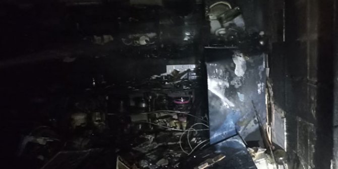 Mardin'de 3 katlı binada patlama: 1 yaralı 