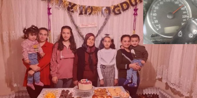 7 kişinin öldüğü kazada aracın hız kadranı, 170'te takılı kalmış