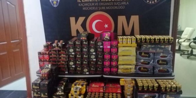 Tunceli'de, sahte 2 bin 500 cinsel içerikli ürün ele geçirildi