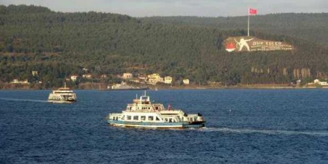Gökçeada ve Bozcaada'ya bazı feribot seferleri iptal