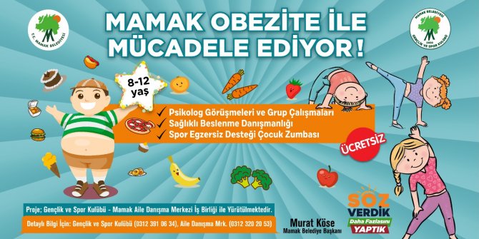 Mamak Obezite İle Mücadele Ediyor