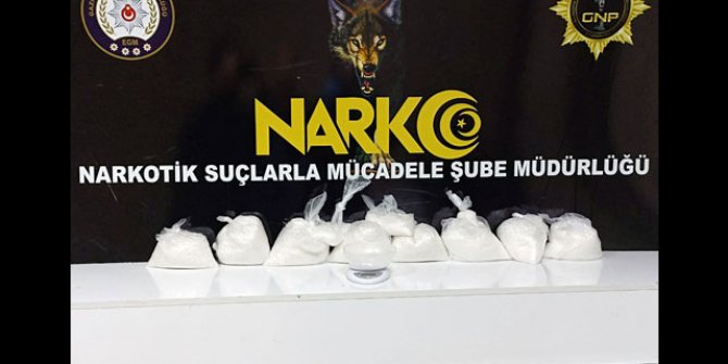 Gaziantep'te 8,5 kilo metamfetamin ele geçirildi; 3 gözaltı