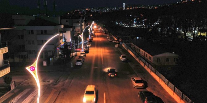 Kayaş Caddesi ışıl ışıl 