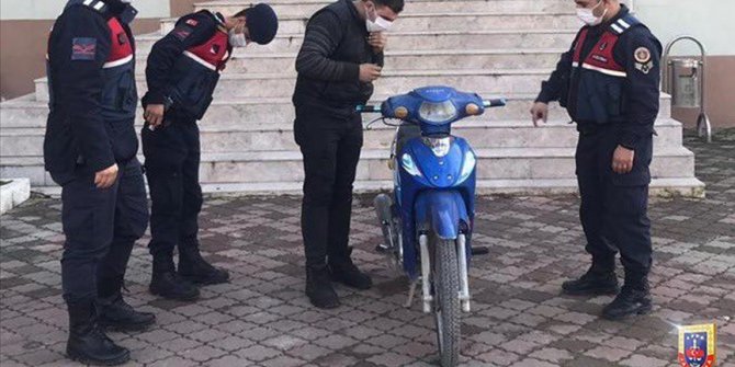 Jandarma geçen yıl 1426 motosiklet hırsızlığı şüphelisini yakaladı