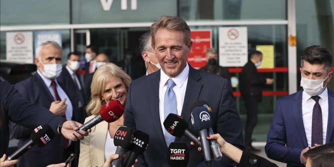 ABD'nin yeni Ankara Büyükelçisi olarak atanan Flake başkente geldi
