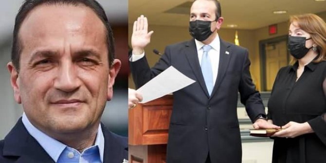 Tayfun Selen, Kur'an-ı Kerim'e el basarak görevine başladı