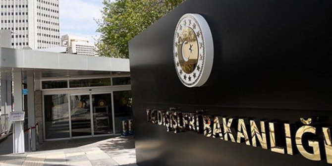 Dışişleri'nden ABD'deki yangında ölenler için taziye mesajı