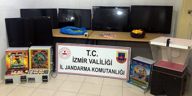 İzmir’de tombala operasyonunda 3 şüpheli gözaltında
