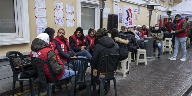Bakırköy Belediyesi işçilerinin grevi 79 gündür sürüyor