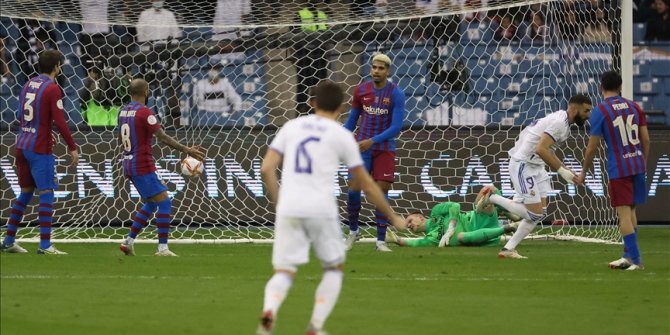 Barcelona'yı uzatmalarda yenen Real Madrid, Süper Kupa'da finale kaldı