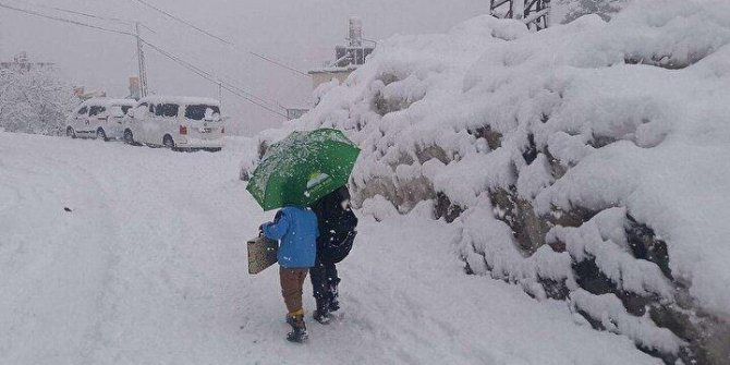 Eğitime kar engeli: İşte okulların tatil edildiği il ve ilçeler