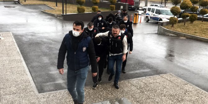 Karaman'daki uyuşturucu operasyonunda 12 tutuklama 