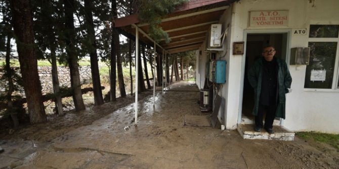 Şiddetli yağmurun vurduğu Manavgat'ta hasar tespiti 