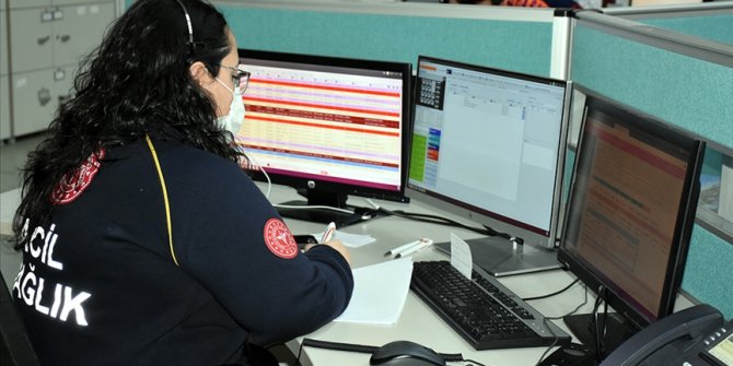 Ambulansla yarışmak için çağrı merkezini aramış
