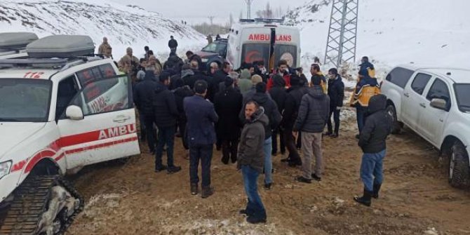 Hakkari'de çığ düştü: Yaralılar var