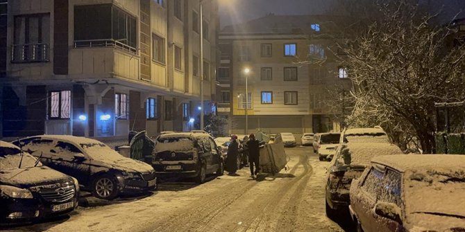 İstanbul'da kar yağışı başladı