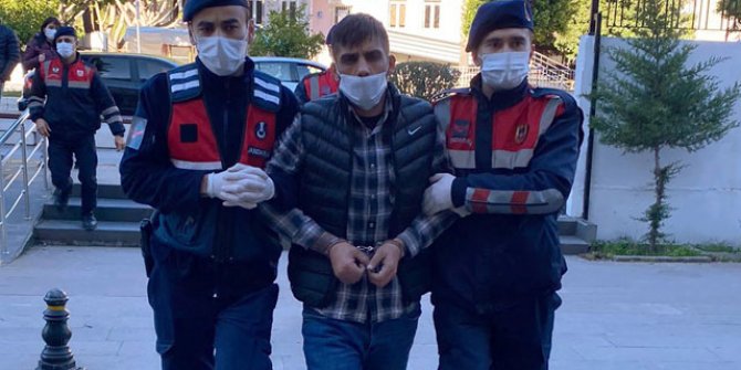 Kaçarken jandarmaya ateş etmeye çalıştı, tabanca tutukluk yaptı