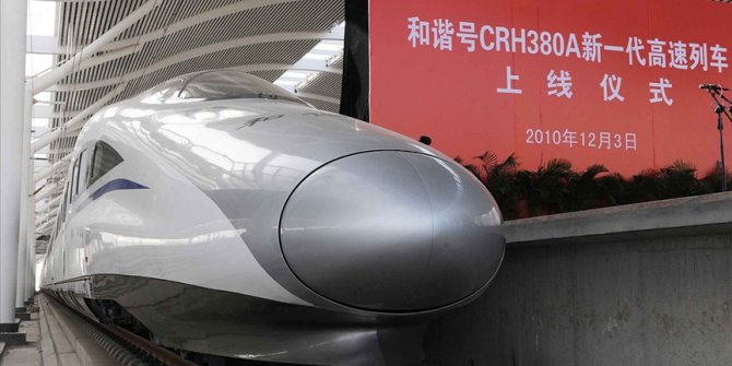 Çin hızlı tren yolu ağını 2025'te 50 bin kilometreye çıkarmayı hedefliyor