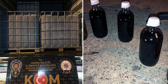 Adana’da 13 bin litre kaçak akaryakıt ele geçirildi, 6 gözaltı