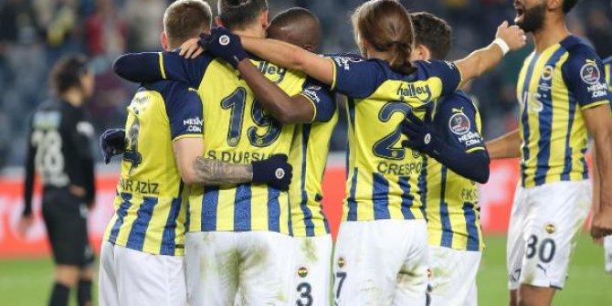 Fenerbahçe - Altay: 2-1