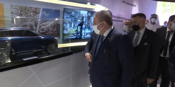 TBMM Başkanı Şentop, Dubai Expo’da incelemelerde bulundu