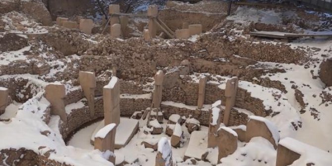 Göbeklitepe beyaza büründü