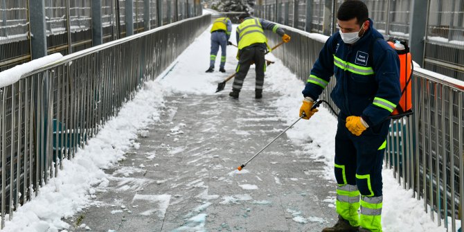 "BELÇÖZ" Başkent’in yol, kaldırım ve üst geçitlerinde etkin olarak kullanılmaya başlandı