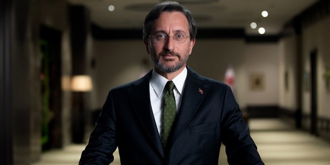 Altun'dan, Cumhurbaşkanı Erdoğan ve Cumhurbaşkanlığı makamına hakarete tepki