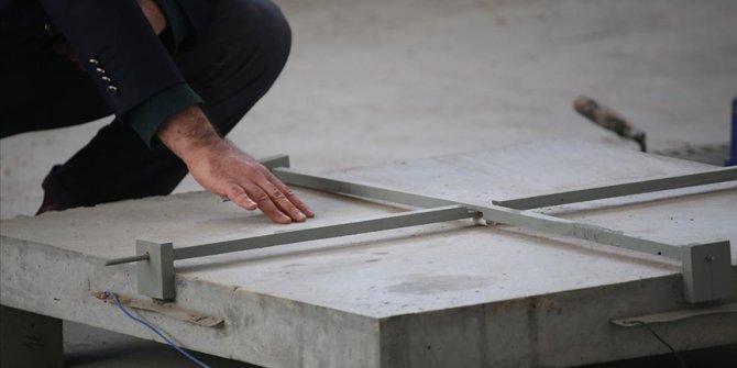 Ulaşımdaki buzlanma 'ısınabilen beton plak' ile çözülecek
