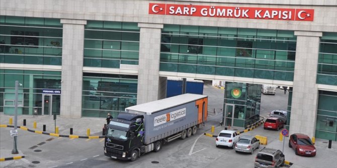 Sarp Sınır Kapısı'nda geçen yıl 156 kaçakçılık olayı önlendi