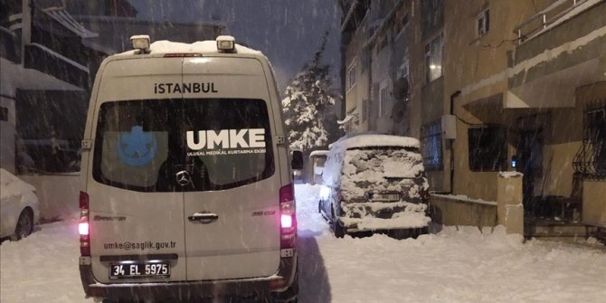 İstanbul'un farklı noktalarında UMKE ekipleri görevlendirildi