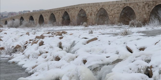 Sivas sıfırın altında 30,9 dereceyle Türkiye'nin en soğuk ili oldu
